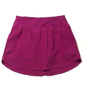 Athleta Run With It 14” Skort Exotic Fuchsia